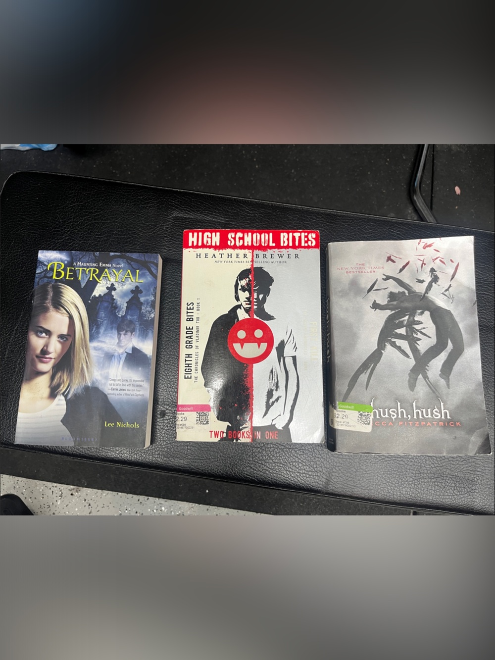 3 Paperback Books (Teen/Young Adult)